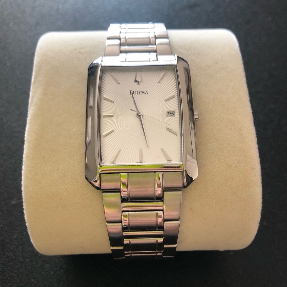 Men's Stainless Steel Bulova Watch